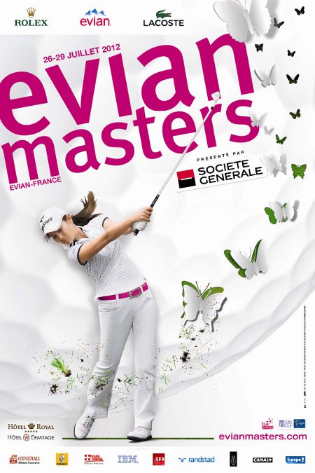 affiche Evian Masters