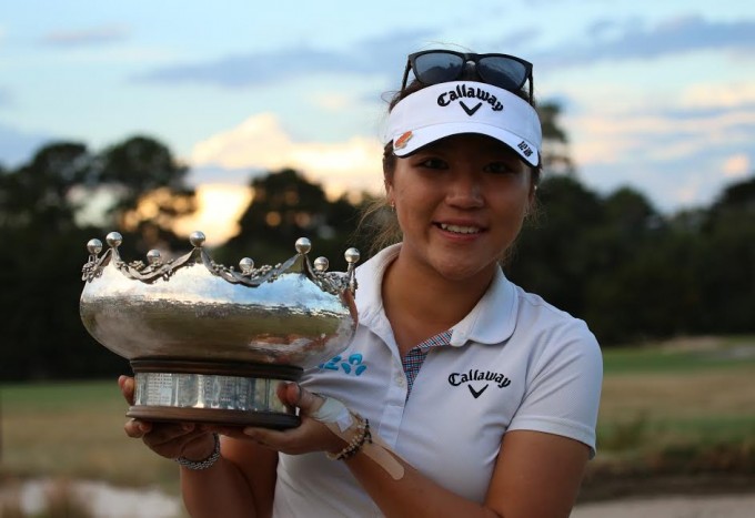 Lydia Ko vainqueur de l'Open d'Australie Photo D.R.