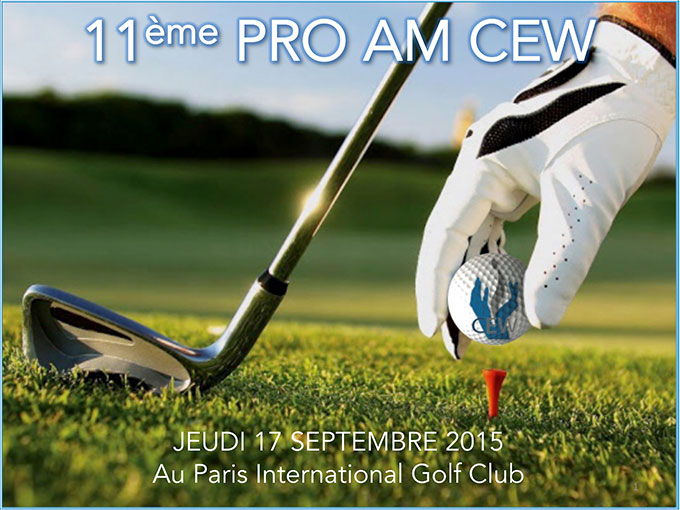 Trophée CEW journées de golf et de cœur 2015