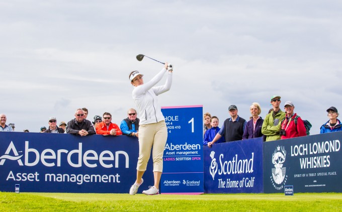  Ladies European Tour 2015. Aberdeen Asset Management Ladies Scottish Open 2015, Rebecca Artis .  Credit: Tristan Jones