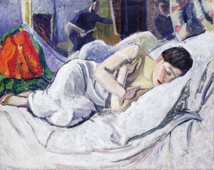 Petite faunesse dormant, Jean Puy v.1906 Huile sur toile, 74,5 x 94,5 cm Collection Paul Dini, Lyon © Tous droits réservés / ADAGP-Paris, 2016