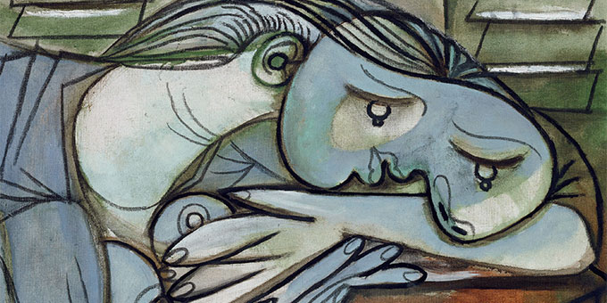Pablo Picasso, Femme aux persiennes (détail), 1936, Paris, Musée national Picasso Photo © RMN-Grand Palais (musée Picasso de Paris) / Jean-Gilles Berizzi © Succession Picasso, 2016