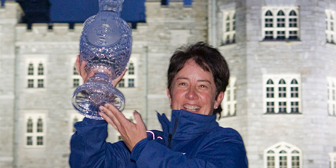Alison Nicholas à la Solheim Cup 2011 en Irlande - Photo : D.R.