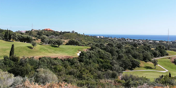Marbella, le golf en relief