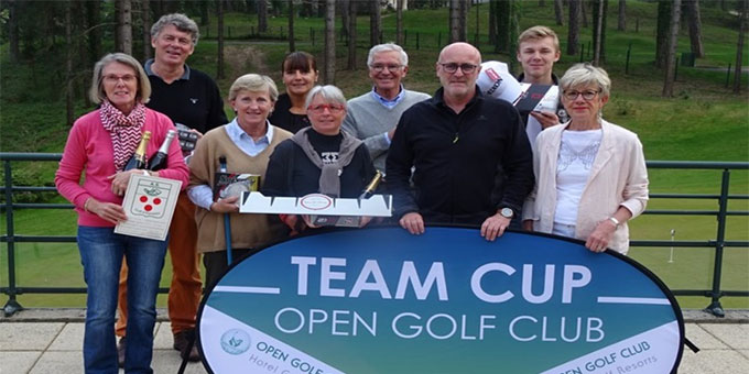 Inauguration de la TEAM CUP Open Golf Club au golf d’Hardelot (62)