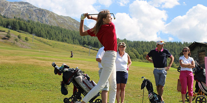 Le golf des Arcs : un golf de montagne mais pas que !