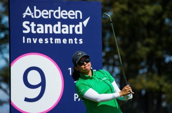 Park au départ du 9 Ladies Scottish Open