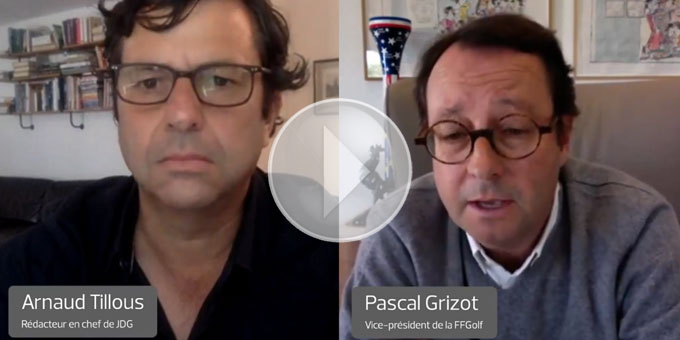 Pascal Grizot : "On s'oriente vers une reprise dans les golfs pour le 11 mai"