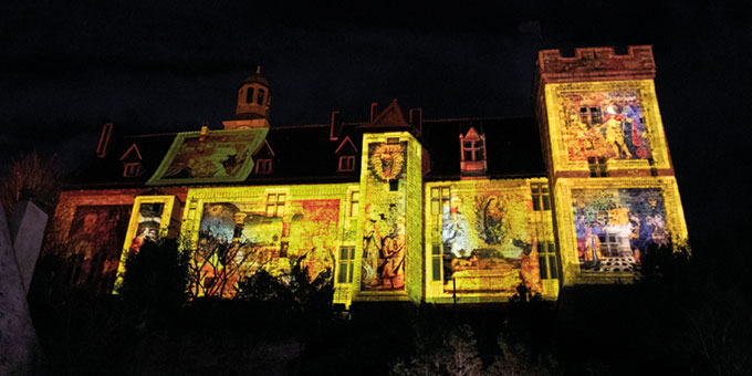 « Lumières sur le Bourbonnais », un festival de lumières dans l'Allier