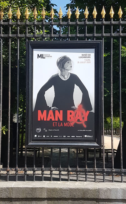 Exposition "Man Ray et la mode" au Musée du Luxembourg