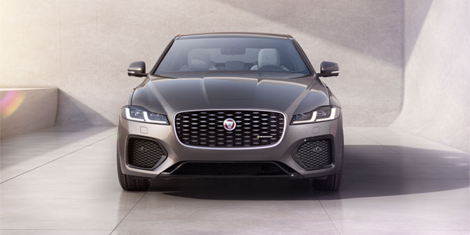 The new Jaguar XF: elegant, luxurious, connected