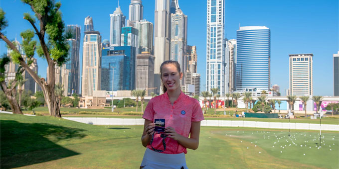 Omega Dubai Moonlight Classic : invitation d'une amateur de 14 ans