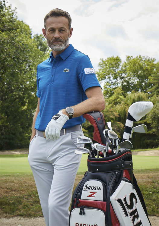 Raphaël Jacquelin, nouvel ambassadeur de la collection MARQ Golfer chez Garmin
