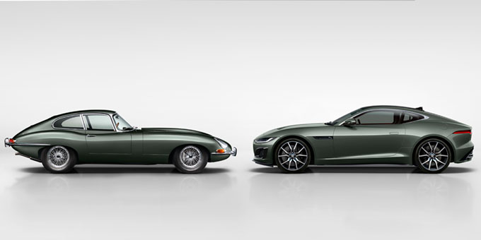 Jaguar pays homage to the legendary E-Type on its 60th anniversary
