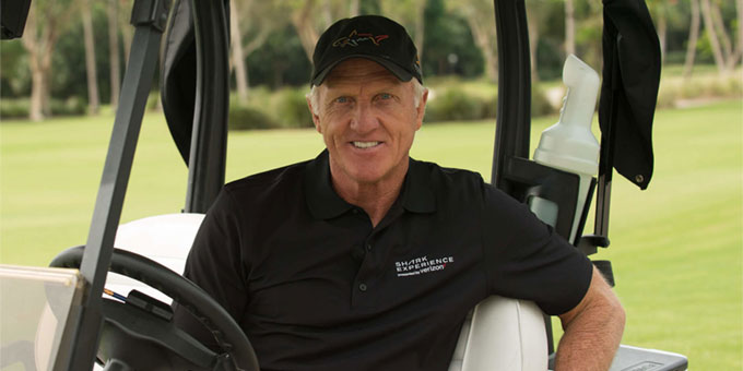 Championship courses designed by Greg Norman