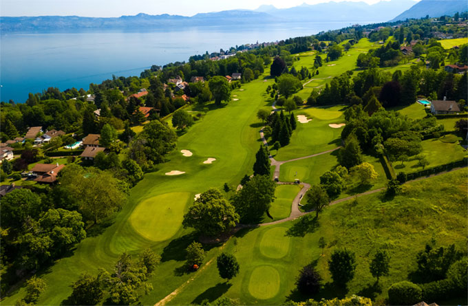 L'Evian Resort Golf Club Deux parcours entre lac et montagnes
