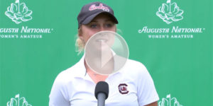 Augusta National Women’s Amateur : Interview de Pauline Roussin Bouchard