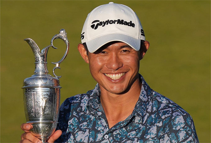 Golf: coup d'essai, coup de maître, pour Collin Morikawa au British Open