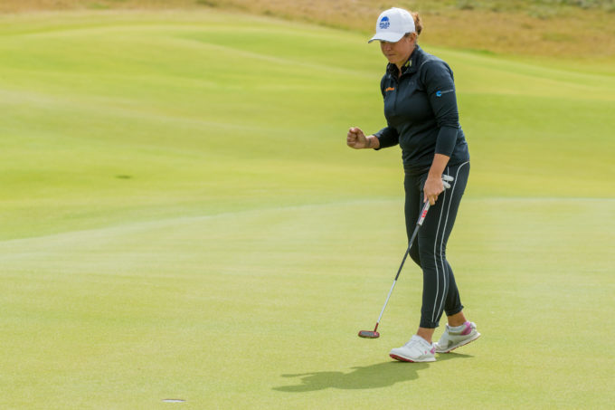 Trust Golf Women’s Scottish Open : Michèle Thomson se place en tête
