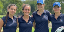 Constance Fouillet et Vairana Heck, joueuses de la PING Junior Solheim Cup