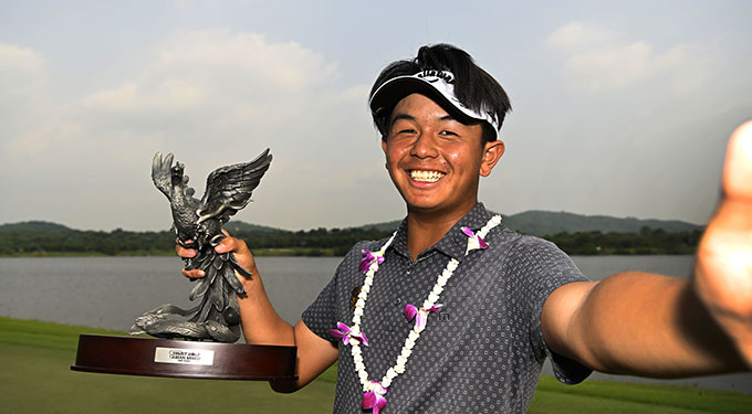 Ratchanon "TK" Chantananuwat remporte la Trust Golf Asian Mixed Cup