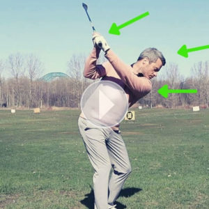 Shoulders, head and arms for better backswing