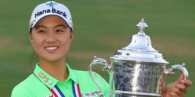 Minjee Lee vainqueur de l'US Women's Open - via Twitter @LPGA