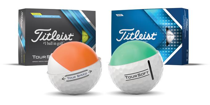 Tour Speed ​​& Tour Soft, the new Titleist golf balls