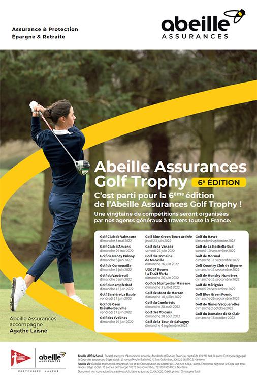 The sixth edition of the Abeille Assurances Golf Trophy is now launched!