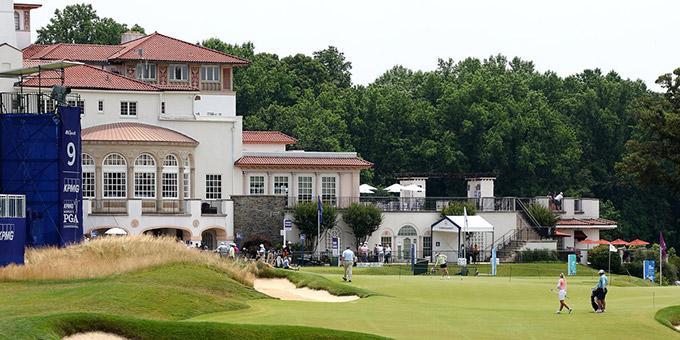 The Congressional Country Club, course of the KPMG Women's PGA Championship - Four French women in major