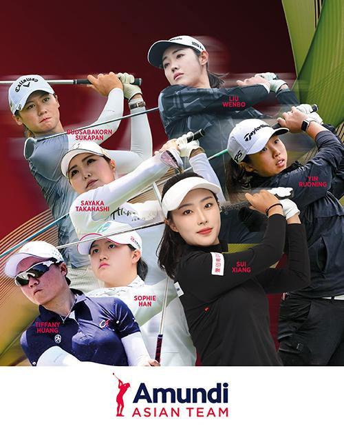 Amundi annonce un partenariat avec sept golfeuses asiatiques de talent