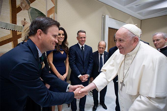 Ryder Cup : les capitaines rencontrent le Pape au Vatican