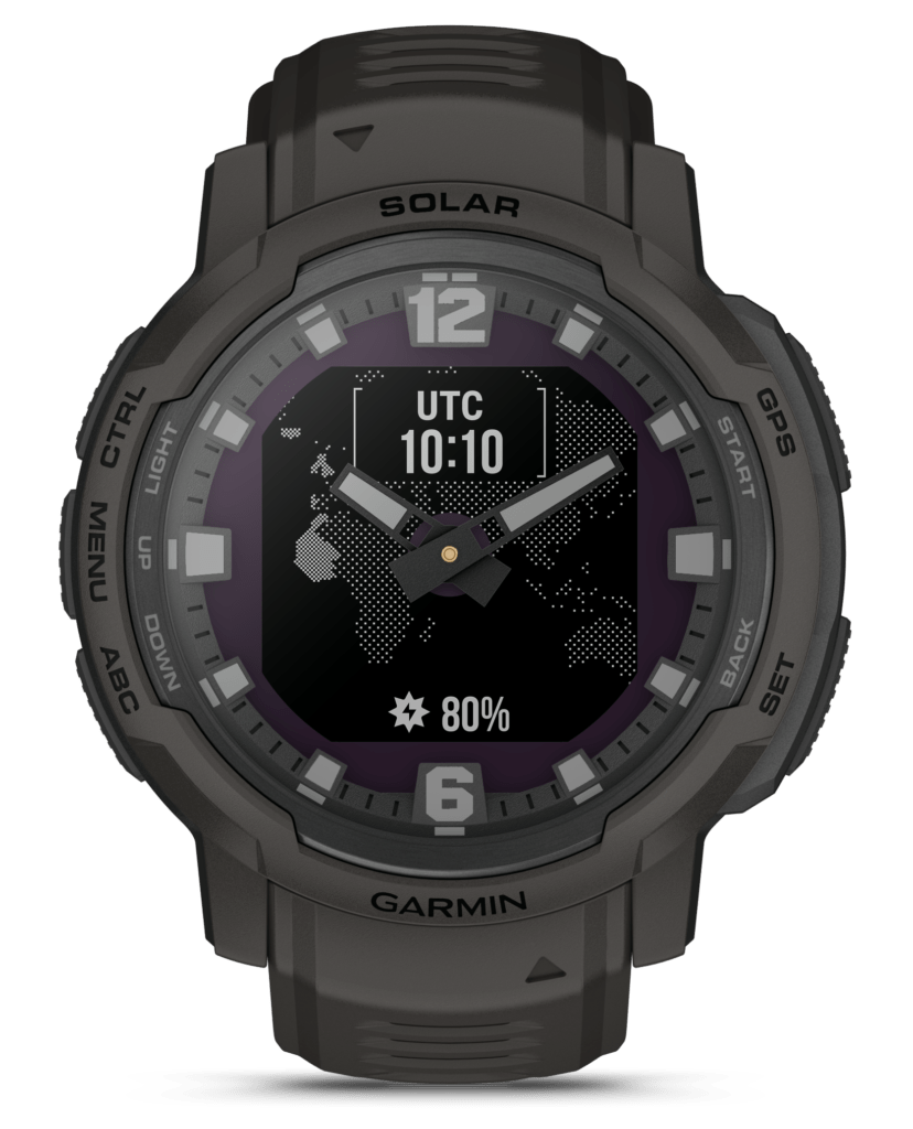 Garmin Instinct Crossover la nouvelle montre GPS hybride et robuste