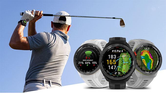 Approach® S70 les nouvelles montres GPS de golf par Garmin®