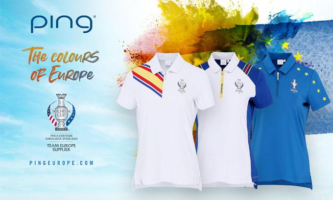 Solheim Cup : Ping dévoile l’uniforme officiel de la Team Europe