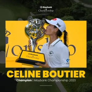 Céline Boutier krönte sich in Malaysia nach einem spannenden Play-off