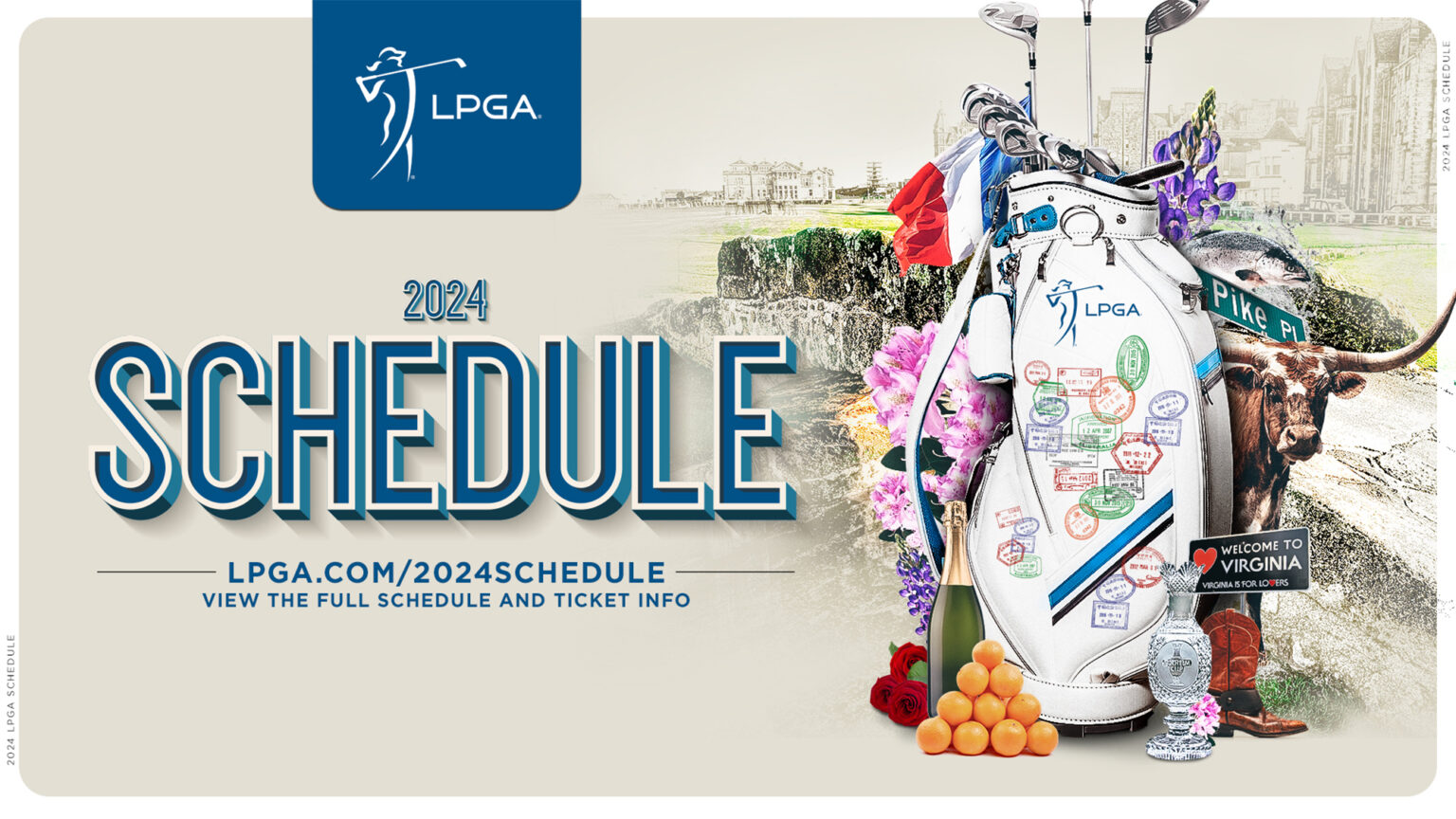LPGA 2024 a record calendar with 118 million in prize money