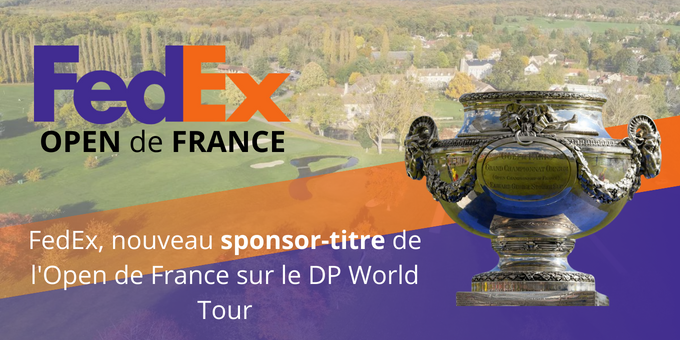 DP World Tour : FedEx, sponsor-titre de l'Open de France