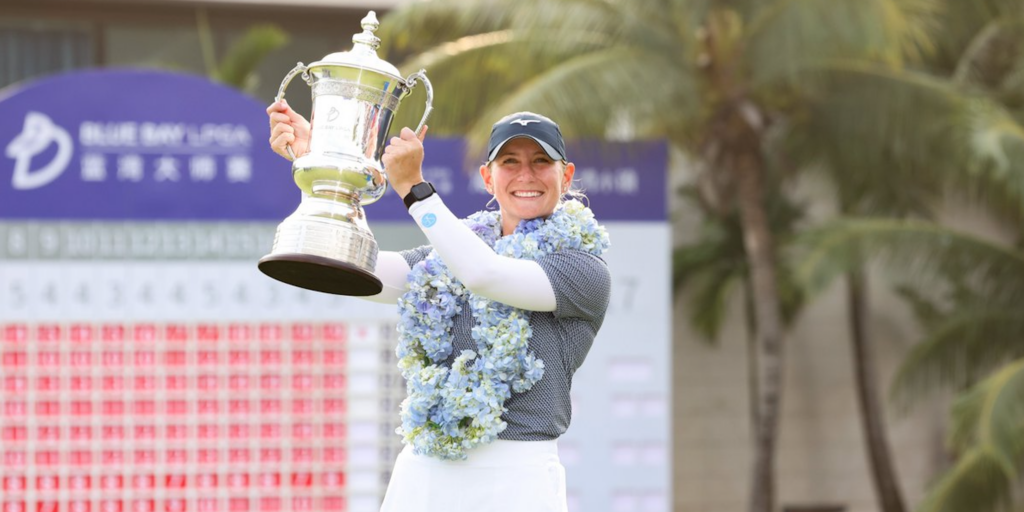 Bailey Tardy remporte le Blue Bay LPGA, Céline Boutier 12ème • Swing ...