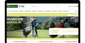 Golf Plus lance son nouveau site