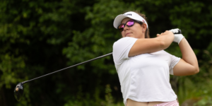 Anne-Charlotte Mora lors du premier tour du VP Bank Swiss Ladies Open