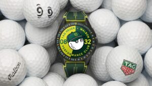 TAG Heuer Connected Calibre E4 45MM x Malbon Golf Edition