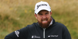 Shane Lowry lors du deuxième tour de The Open