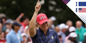 Lauren Coughlin rapporte le sixième point de Solheim Cup à la Team USA