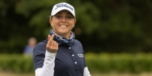 Pauline Roussin-Bouchard lors du dernier tour du KPMG Women's Irish Open