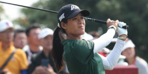 Céline Boutier lors du premier tour du Buick LPGA Shanghai 