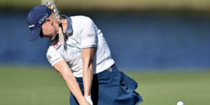 Charley Hull lors du deuxième tour du The ANNIKA drive by Gainbridge at Pelican - via Twitter @LPGA