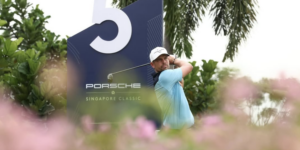 Adrien Saddier lors du Porsche Singapore Classic 