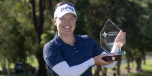 Manon De Roey lors de l'Australian Women's Classic