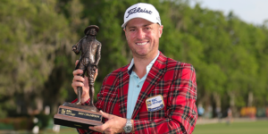 Justin Thomas vainqueur du RBC Heritage - via Twitter @PGATour